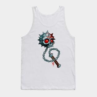 Vampire Skull Mace Tank Top